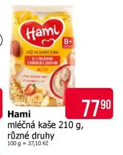 Teta Hami mléčná kaše 210 g nabídka