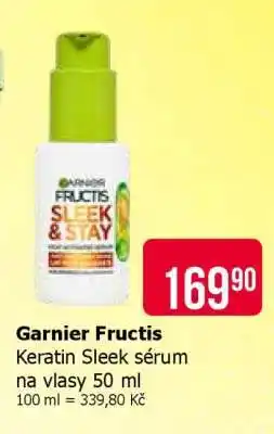 Teta Garnier Fructis Keratin Sleek sérum na vlasy 50 ml nabídka