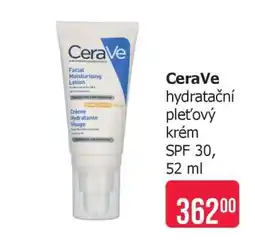Teta CeraVe hydratační pleťový krém SPF 30, 52 ml nabídka