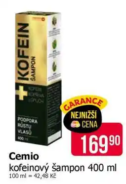 Teta Cemio kofeinový šampon 400 ml nabídka