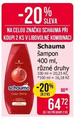 Teta Schauma Šampon nabídka