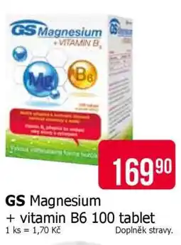 Teta GS Magnesium + vitamin B6 100 tablet nabídka