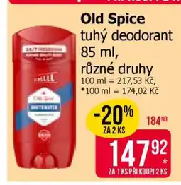 Teta Old Spice tuhý deodorant 85 ml nabídka