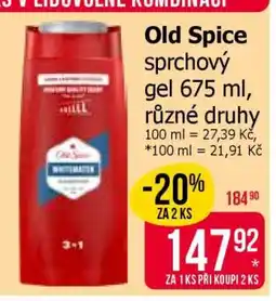 Teta Old Spice sprchový gel 675 ml, různé druhy nabídka