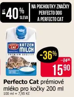 Teta Perfecto Cat prémiové mléko pro kočky 200 ml nabídka