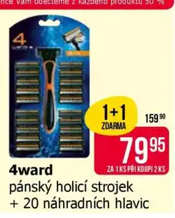 Teta 4ward pánský holicí strojek + 20 náhradních hlavic nabídka