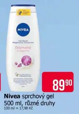 Teta Nivea sprchový gel nabídka