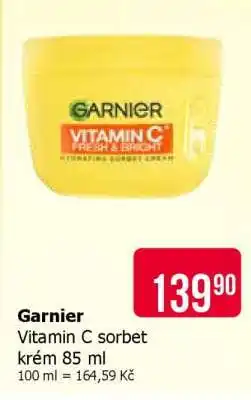 Teta Garnier Vitamin C sorbet krém 85 ml nabídka