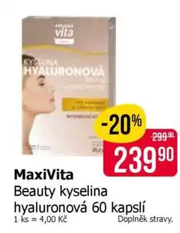 Teta MaxiVita Beauty kyselina hyaluronová 60 kapslí nabídka