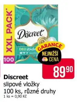 Teta Discreet nabídka