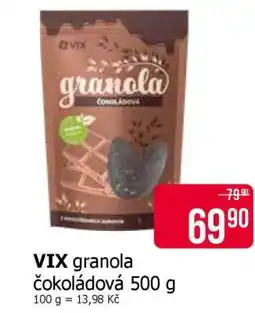 Teta VIX granola čokoládová 500 g nabídka