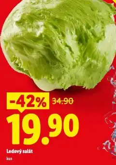 Lidl Ledový salát nabídka