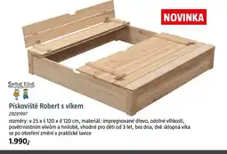 Bauhaus Pískoviště Robert s víkem nabídka