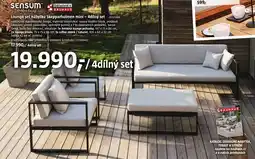 Bauhaus Lounge set nábytku Skepparholmen mini - 4dílný set nabídka