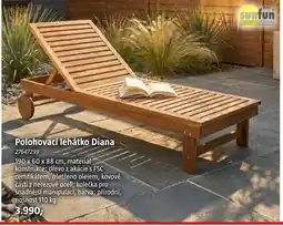Bauhaus Polohovací lehátko Diana nabídka