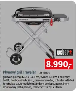 Bauhaus Plynový gril Traveler nabídka