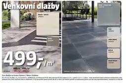 Bauhaus 2cm dlažba na terasu Kámen / Beton Outdoor nabídka