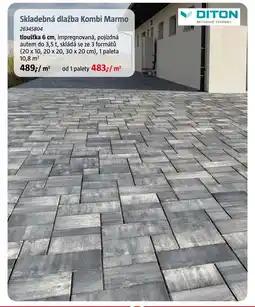 Bauhaus Skladebná dlažba Kombi Marmo nabídka