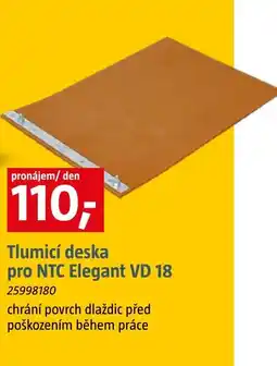 Bauhaus Tlumicí deska pro NTC Elegant VD 18 nabídka