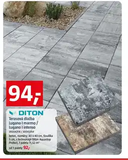 Bauhaus Terasová dlažba Lugano I marmo/ Lugano I intenso nabídka