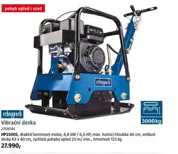 Bauhaus Scheppach Vibrační deska nabídka