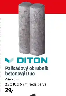 Bauhaus Palisádový obrubník betonový Duo nabídka