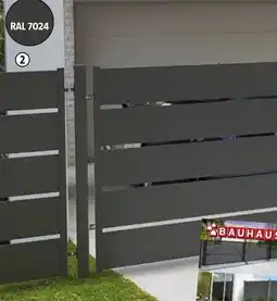 Bauhaus Ocelový plotový systém Opal nabídka