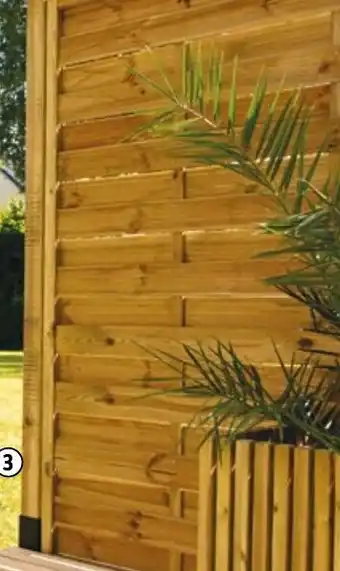 Dřevěný sloupek Natura