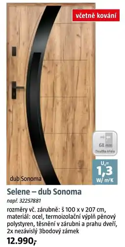 Bauhaus Selene - dub Sonoma nabídka