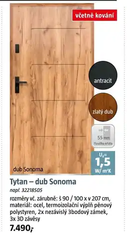 Bauhaus Tytan- dub Sonoma nabídka