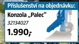 Bauhaus Konzola,,Palec" nabídka