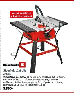 Bauhaus Einhell Stolní okružní pila nabídka