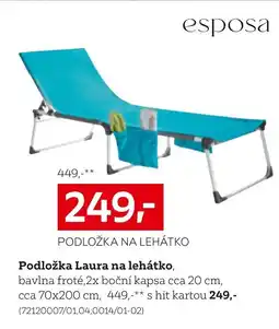 XXXLutz Podložka Laura na lehátko nabídka