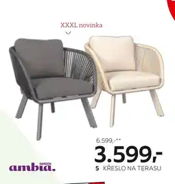 XXXLutz Křeslo na terasu nabídka
