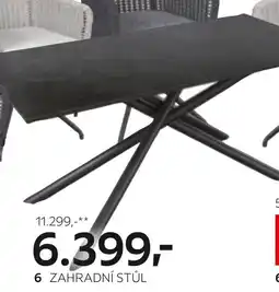 XXXLutz Zahradní stůl nabídka