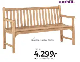 XXXLutz Zahradní lavice nabídka