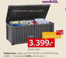 XXXLutz Sedací box nabídka