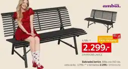 XXXLutz Zahradní lavice nabídka