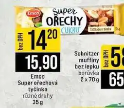 Jip Emco Super ořechová tyčinka různé druhy nabídka