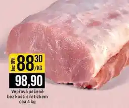 Jip Vepřová pečeně bez kosti s řetízkem cca 4 kg 1kg nabídka