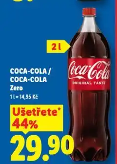 Lidl Coca-cola zero nabídka