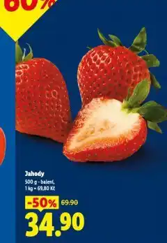 Lidl Jahody nabídka