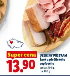 Lidl Špek z přeštického vepřového nabídka