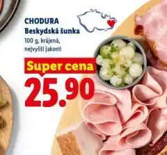 Lidl Beskydská šunka nabídka