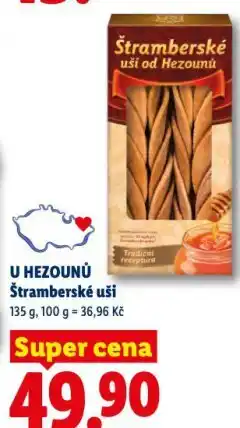 Lidl Štramberské uši nabídka