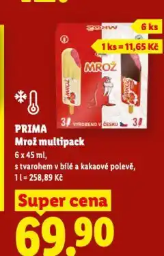 Lidl Zmrzlina mrož nabídka
