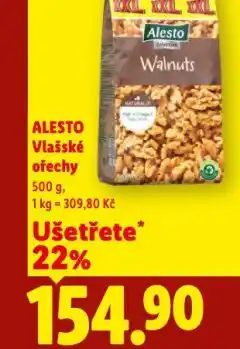 Lidl Vlašské ořechy nabídka