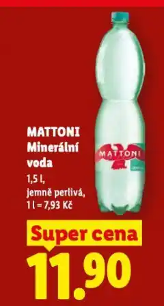 Lidl Mattoni nabídka
