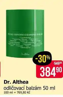 Teta Dr. Althea odličovací balzám nabídka