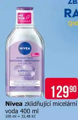Teta Nivea zklidňující micelární voda nabídka